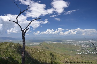 View from Mt Stuart to west of Townsville.